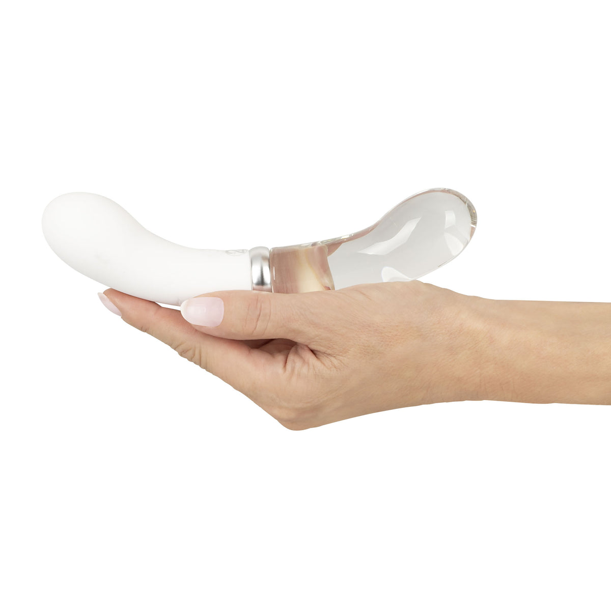 Liaison G-Spot Silikone & Glas Vibrator med LED Lys