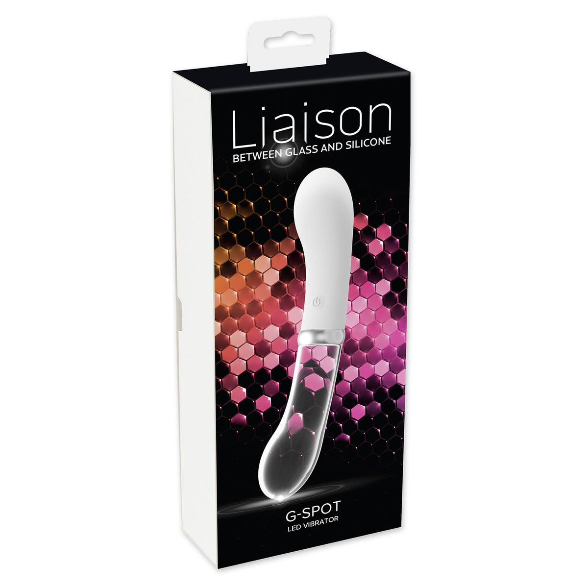 Liaison G-Spot Silikone & Glas Vibrator med LED Lys