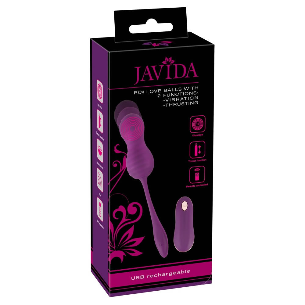 Javida Vibrator Æg & Bækkenbundskugler