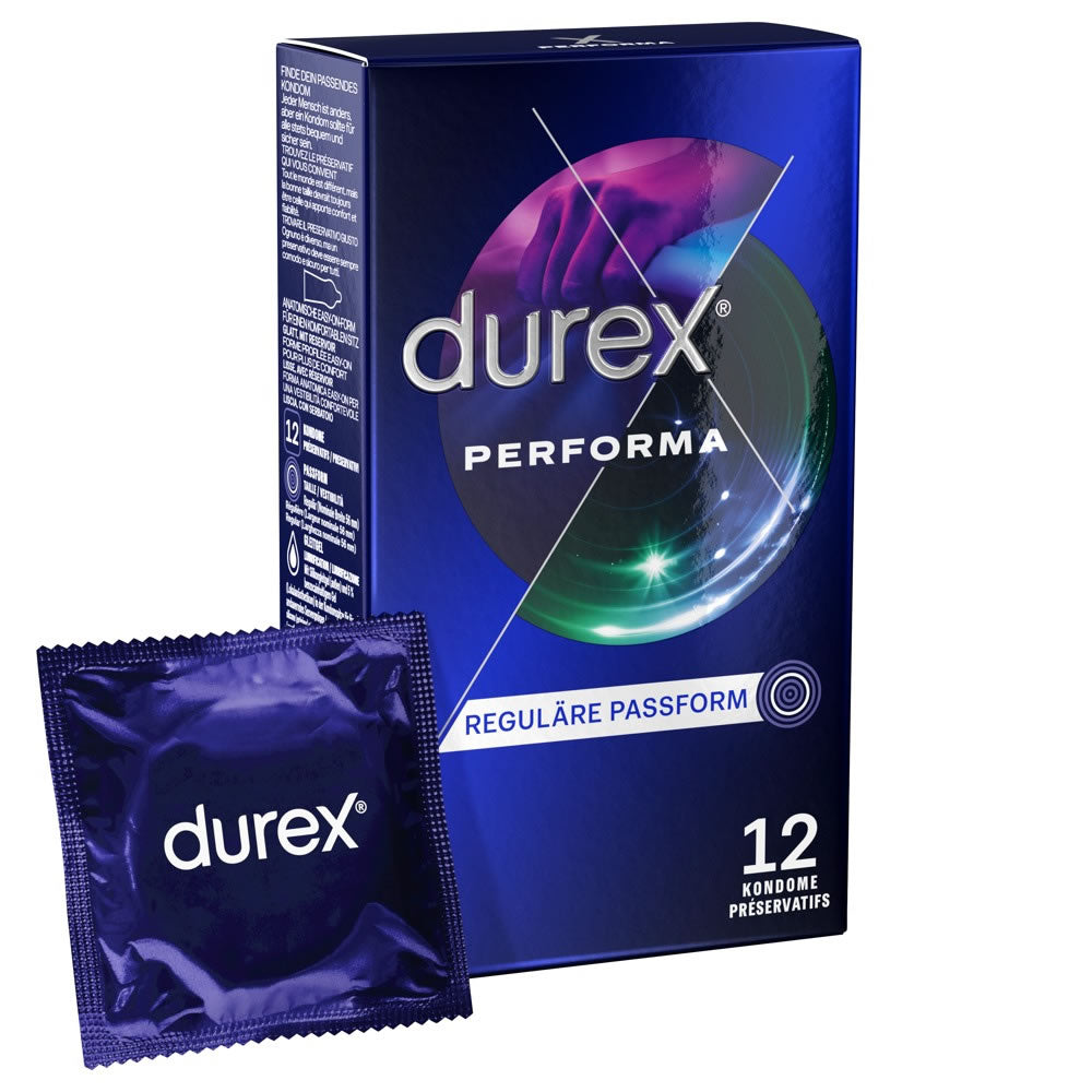 Durex Performa Kondom - Hold længere - 12 stk