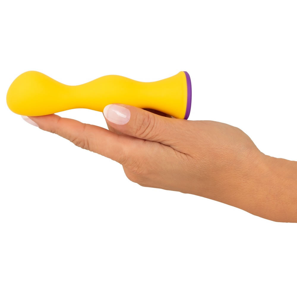 Bunt Silikone Anal Vibrator