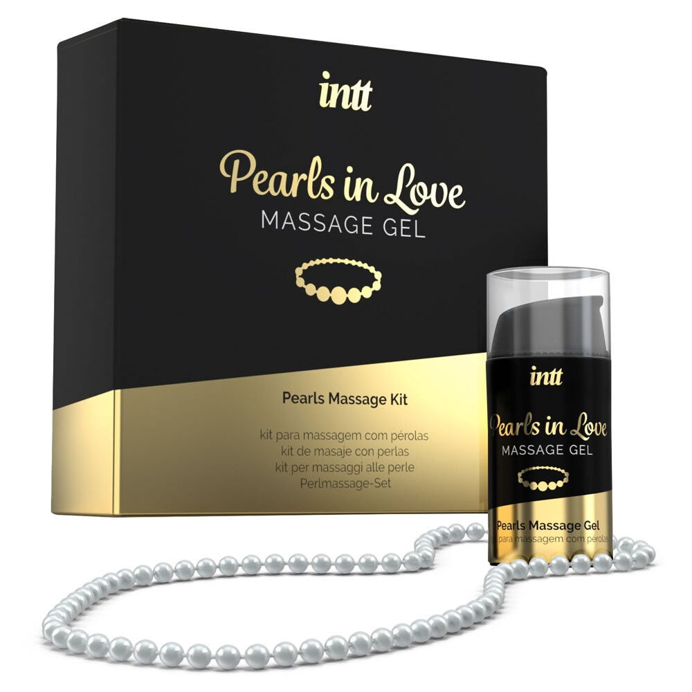 Intt Cosmetics Pearls in Love Massageoile & Perlekæde - 15 ml