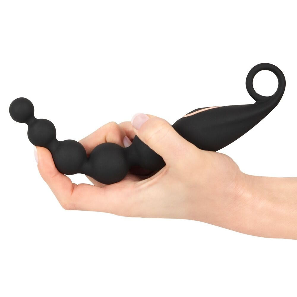Anos Beads Anal Kæde med Vibrator