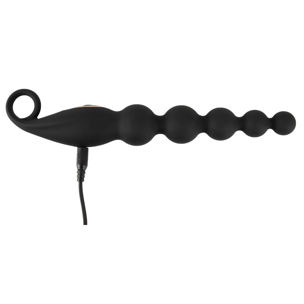 Anos Beads Anal Kæde med Vibrator