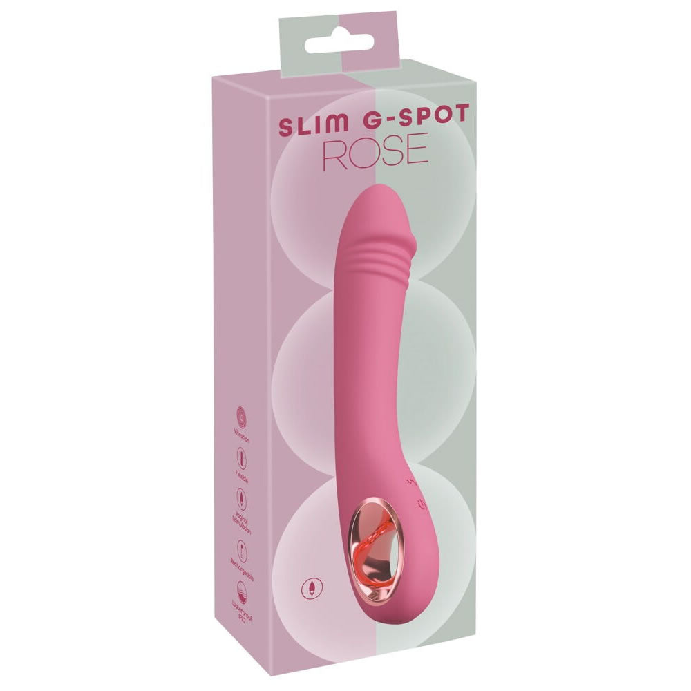 Slim G-Punkt Rose Vibrator