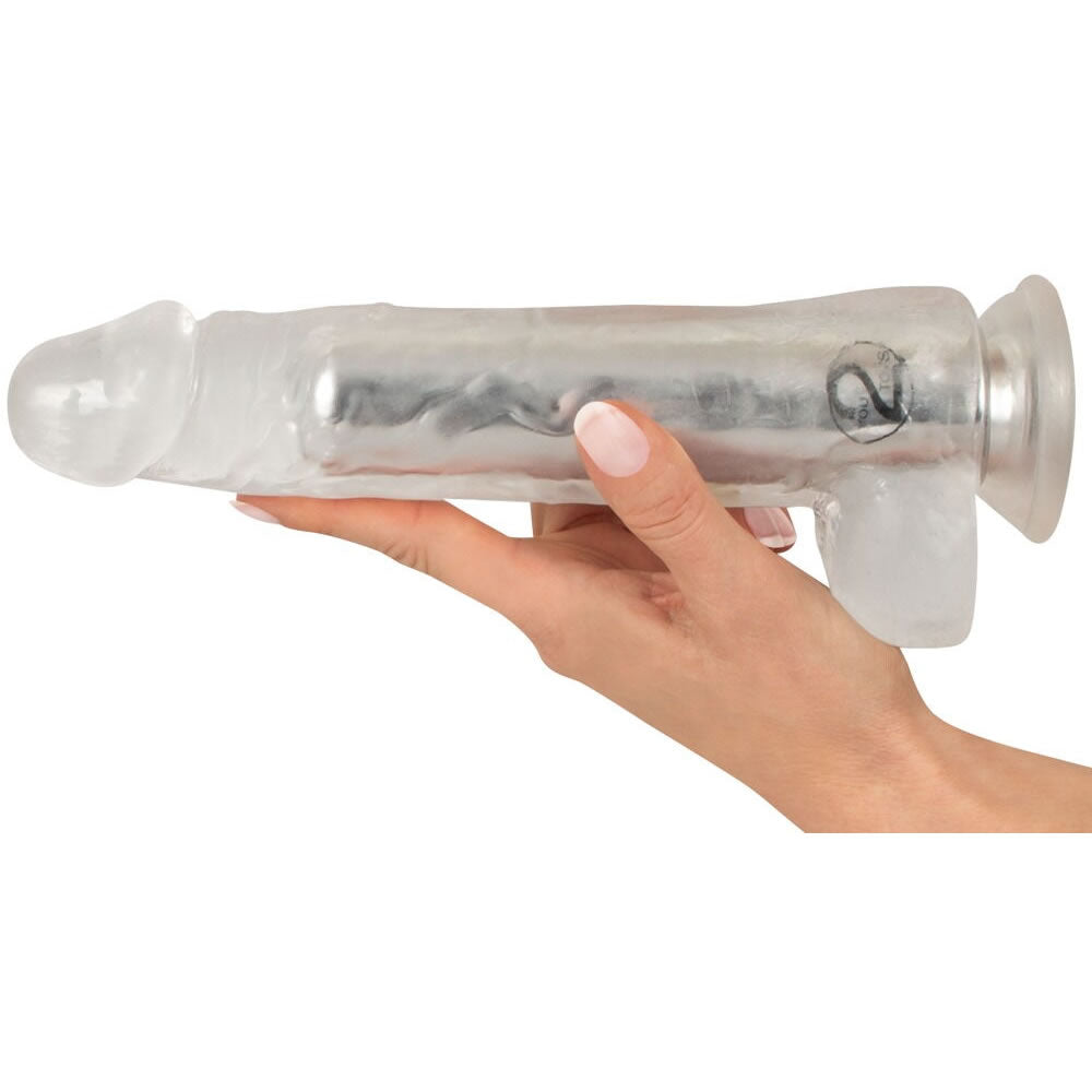 Crystal Clear Vibrator med Sugekop