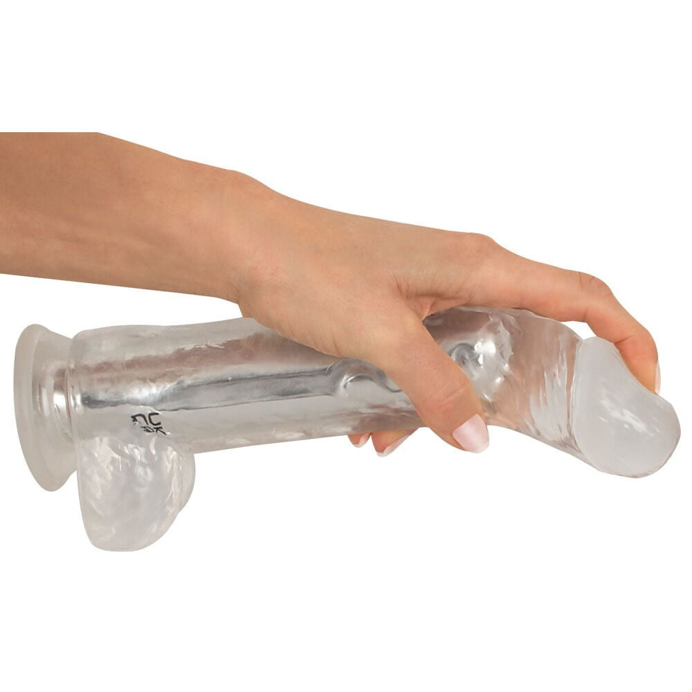 Crystal Clear Vibrator med Sugekop
