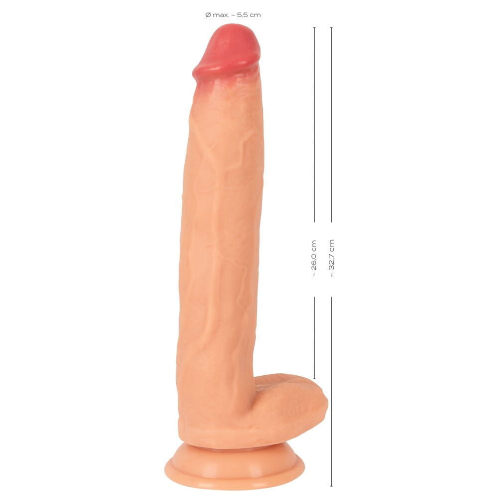 Realistixxx Real Giant Realistisk Dildo med Sugekop