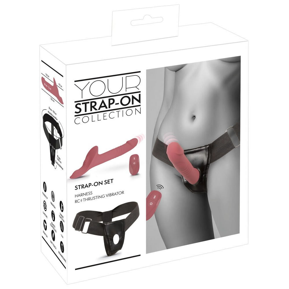 Your Strap-On Collection Sæt med Vibrator & Harness