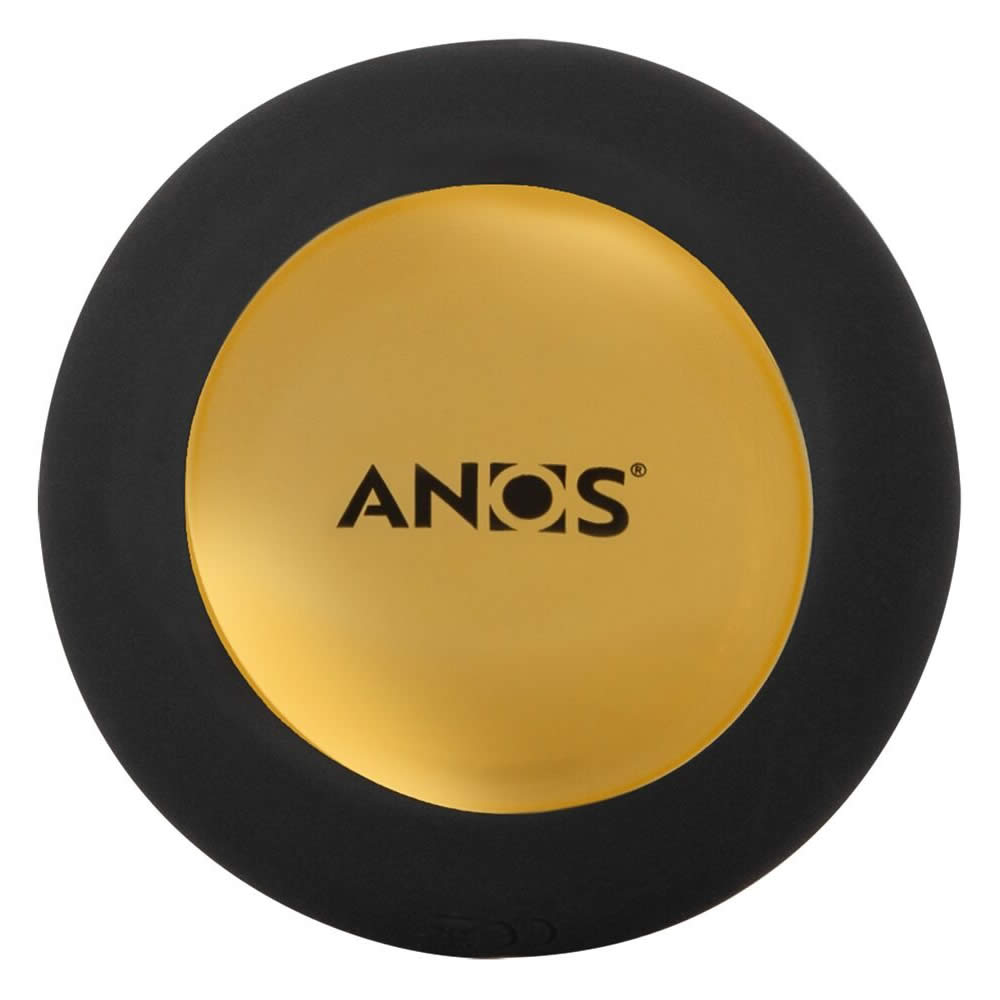 Anos Anal Plug med Fjernbetjent Rotation & Vibration