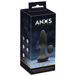 Anos Anal Plug med Fjernbetjent Rotation & Vibration