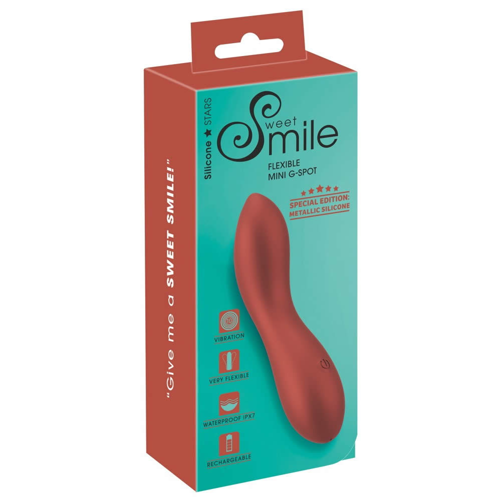 Sweet Smile Fleksibel Mini G-punkt Vibrator