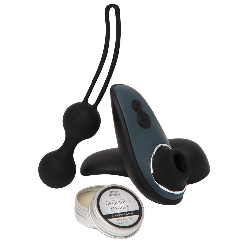 Fifty Shades of Grey Desire Blooms Kit med Lufttryksvibrator
