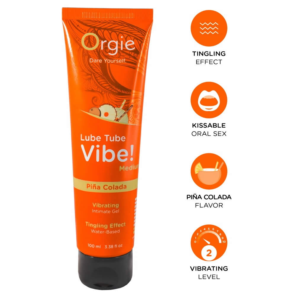 Orgie Lube Tube Vibe Aroma Glidecreme