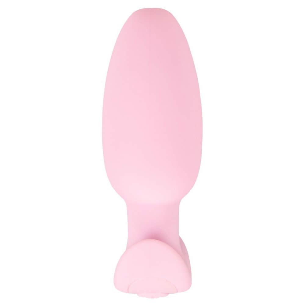 Cuties Vibrating Mini Butt Plug Pink Peony