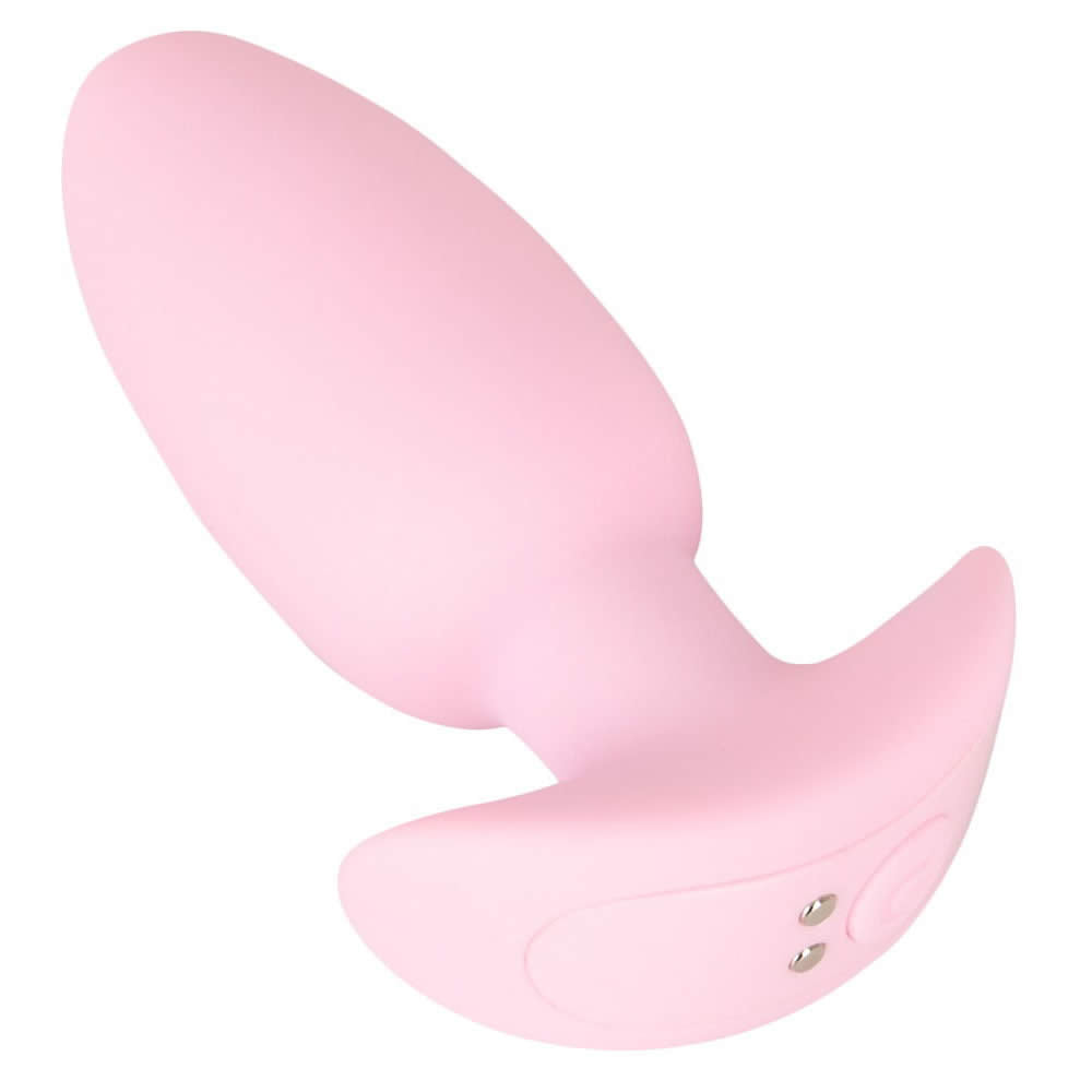 Cuties Vibrating Mini Butt Plug Pink Peony