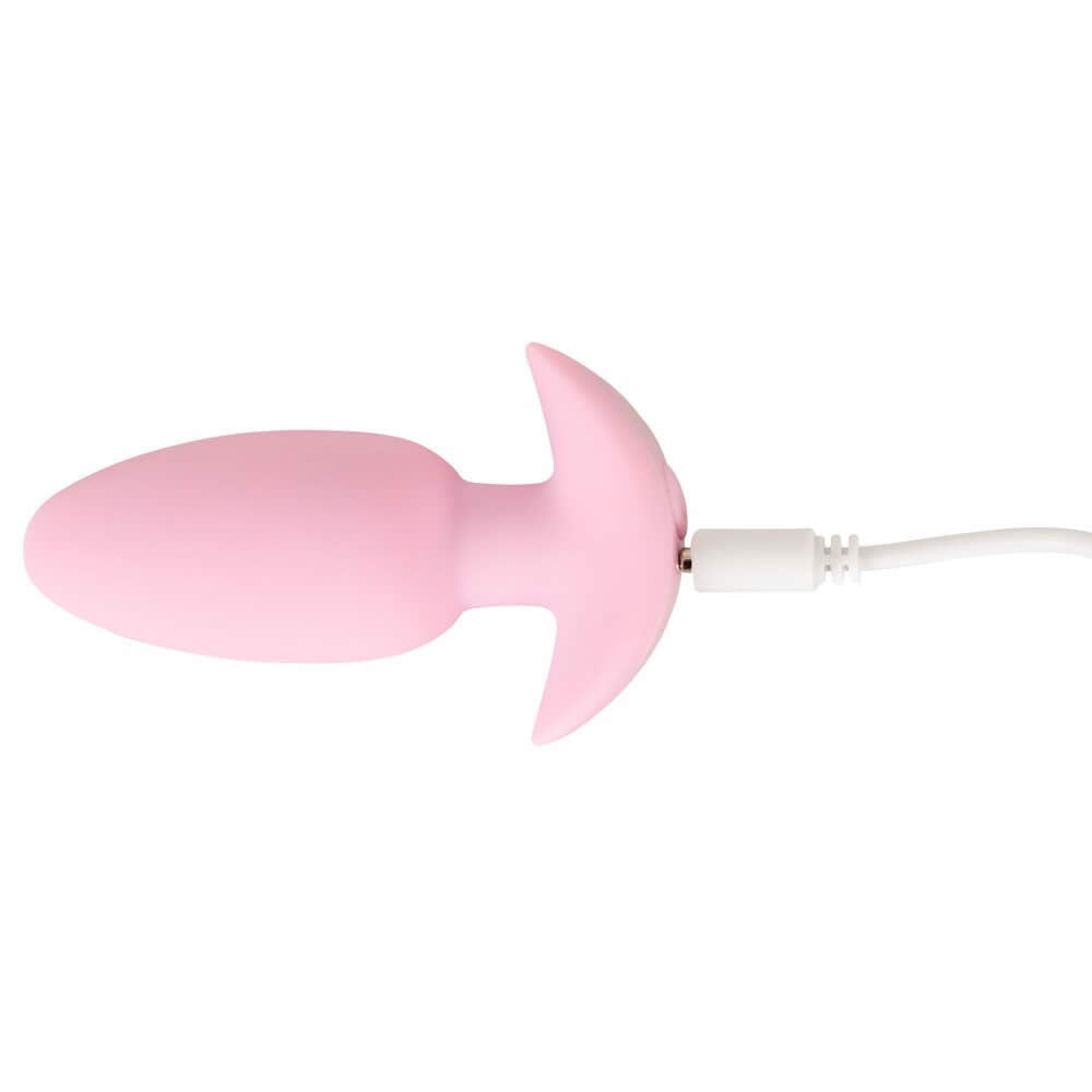 Cuties Vibrating Mini Butt Plug Pink Peony
