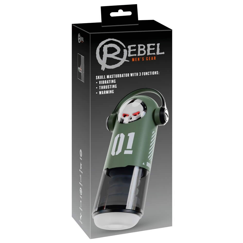Rebel Mens Gear SKULL Masturbator