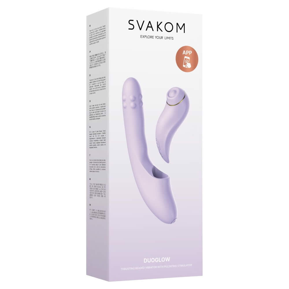 Svakom DuoGlow Støde og Perle Vibrator