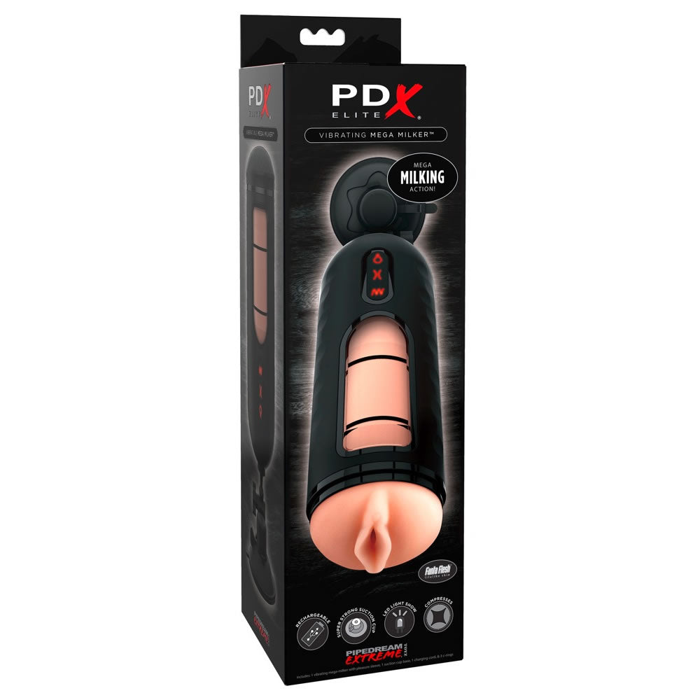 Masturbator PDX Elite Vibrating Mega Milker