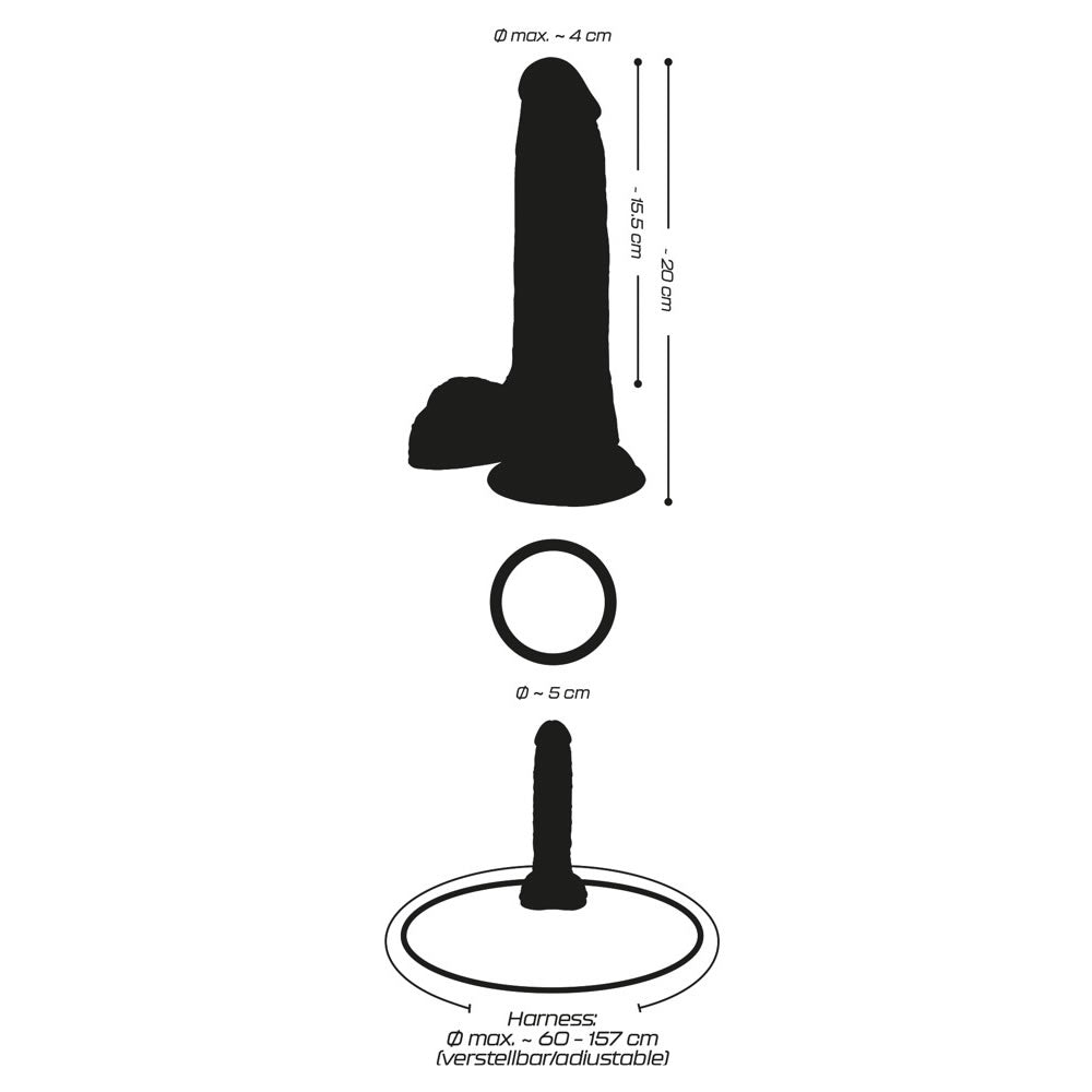 Strap-On Dildo Invisible Hunter