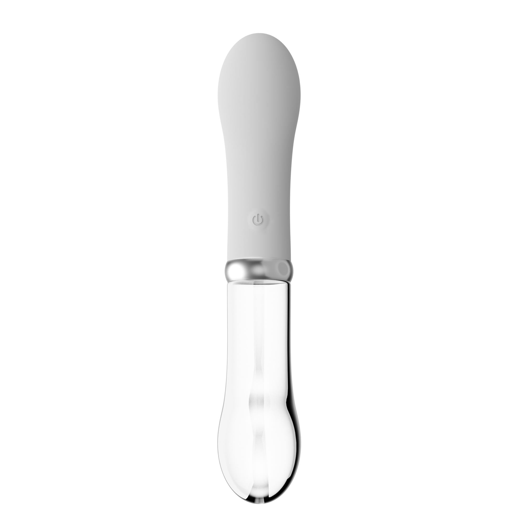 Liaison G-Spot Silikone & Glas Vibrator med LED Lys