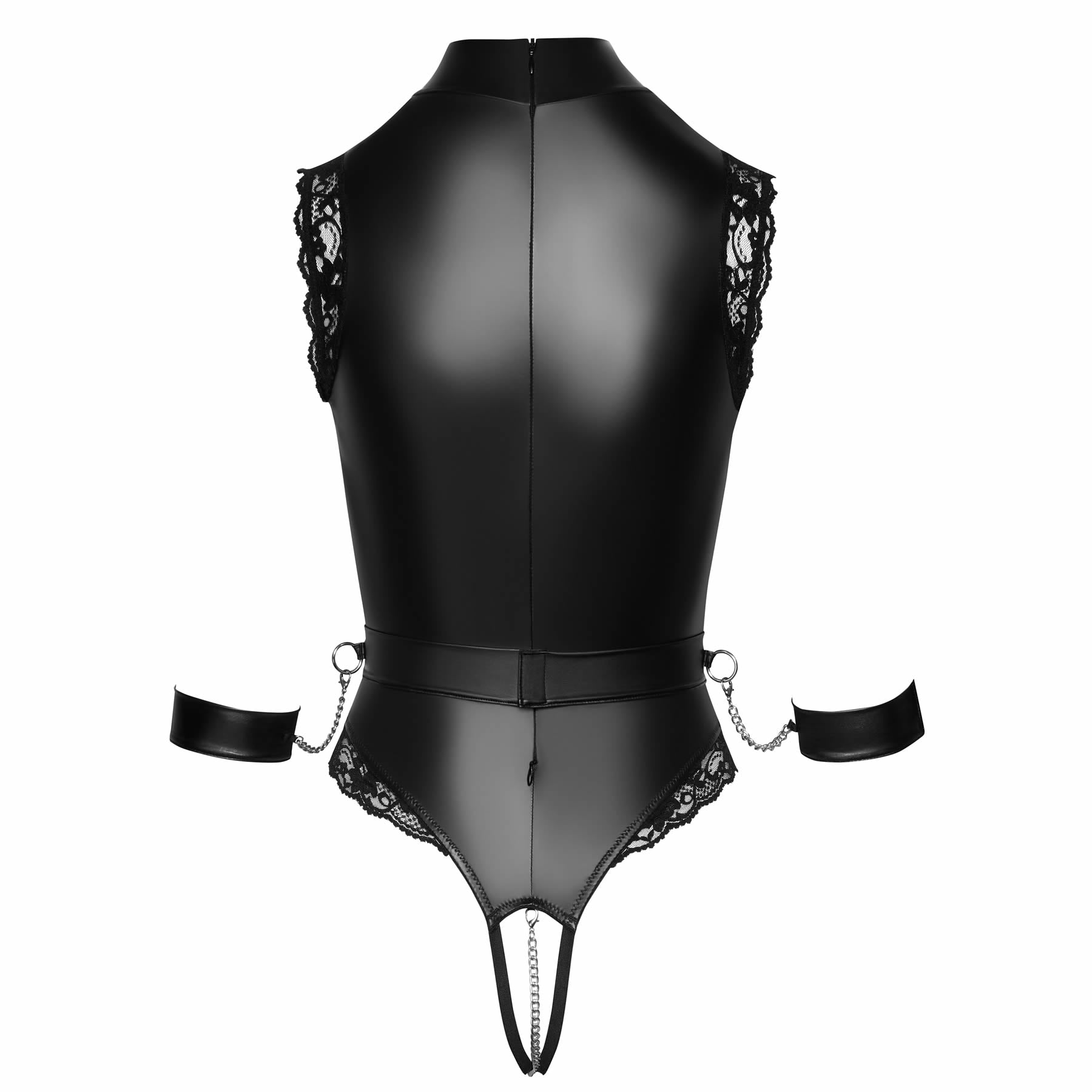 Wetlook Bundløs Body med Håndjern