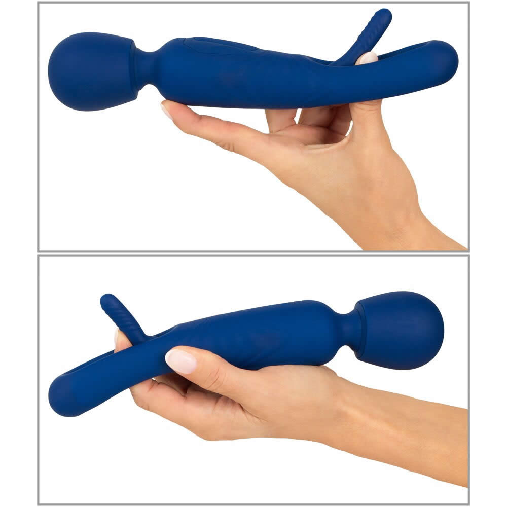 Sweet Smile 2i1 Wand Massagestav med Flicking Tongue