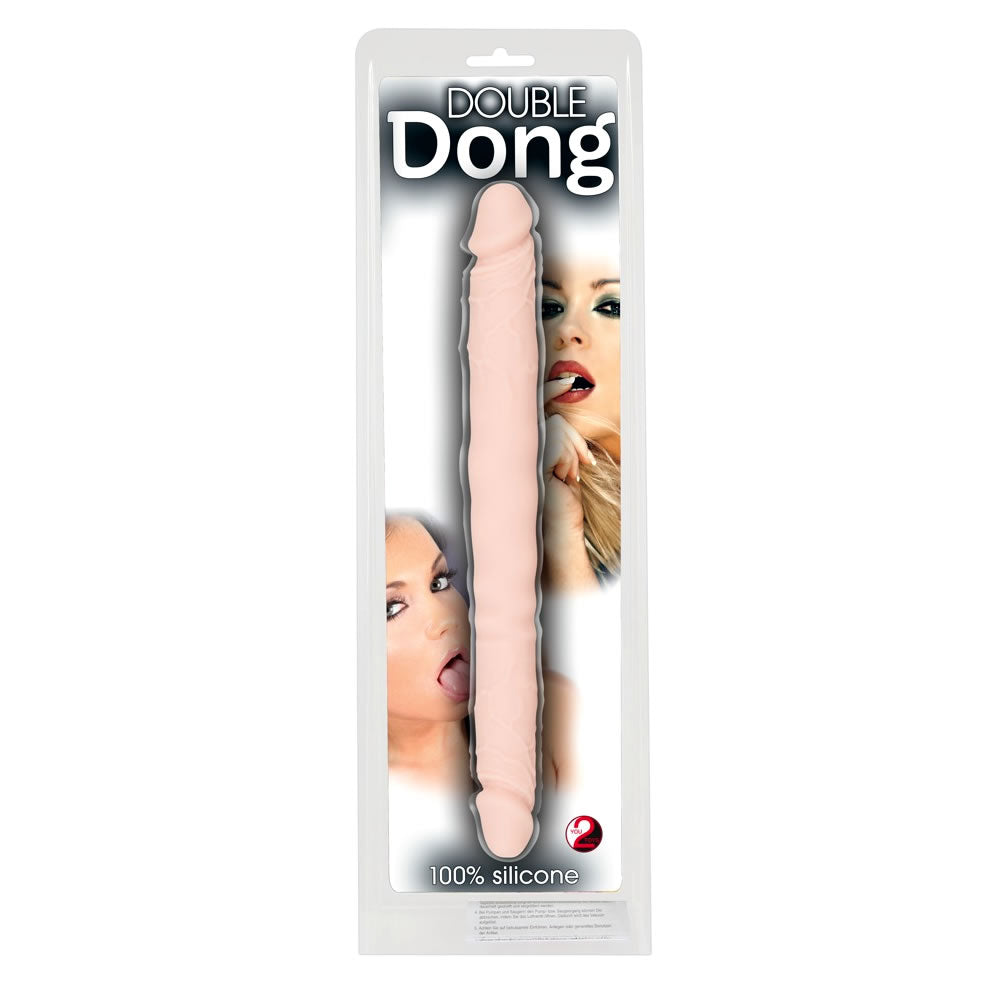 Silikone Dobbelt Dildo Double Dong