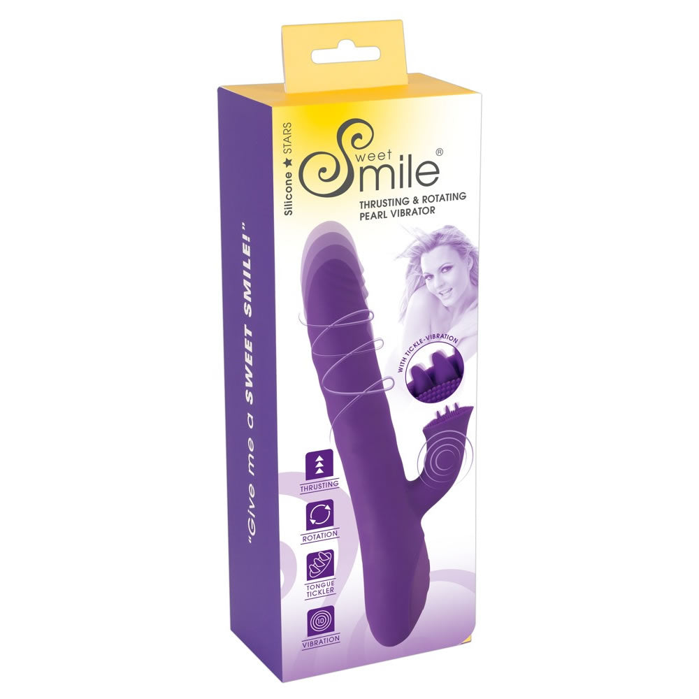 Sweet Smile Perle Vibrator med Stød & Rotation