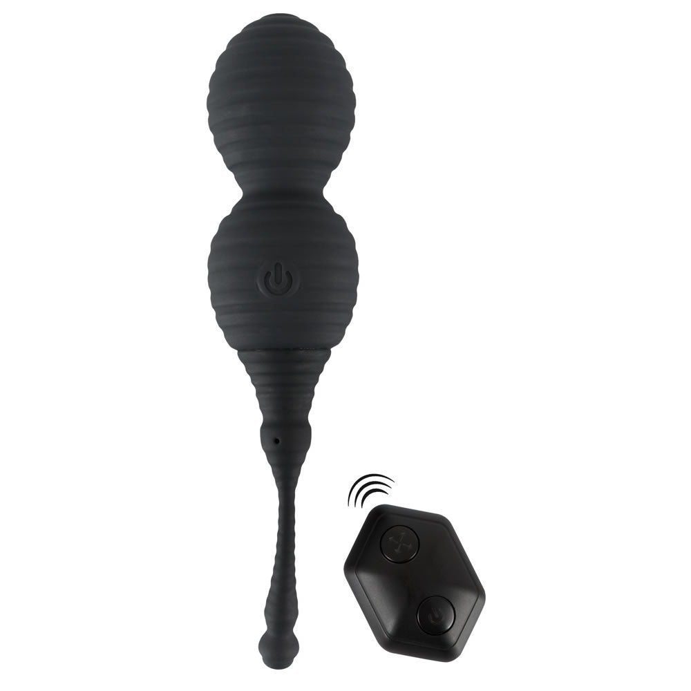 Inflatable Fjernbetjent Vibrator æg & Bækkenbundskugler
