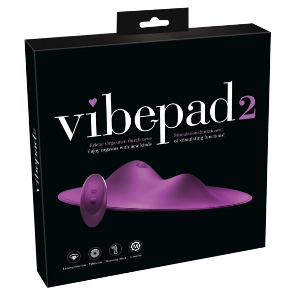 Vibepad 2 Vibropude til Klitoris & Anus med Fjernbetjening