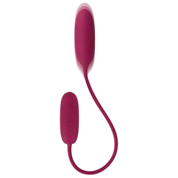 Sweet Smile Shaking & Vibrating Trådløs Duo Vibrator Æg