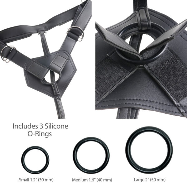 King Cock Strap-On Dildo med Harness