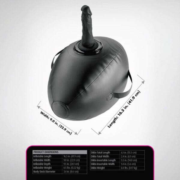 Fetish Fantasy Body Dock Inflatable Love Ball med Dildo - Billede 4