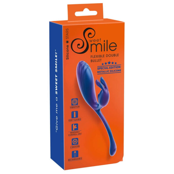 Sweet Smile Flexible Double Bullet Vibrator - Billede 11